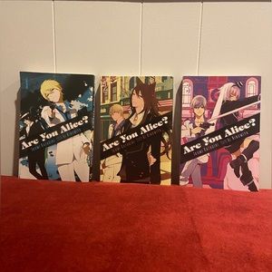 Are You Alice? Manga Vol 1, 2 and 3